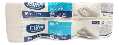 Elite Papel Higiénico Bobina 180m 12 Rollos Ab55335957