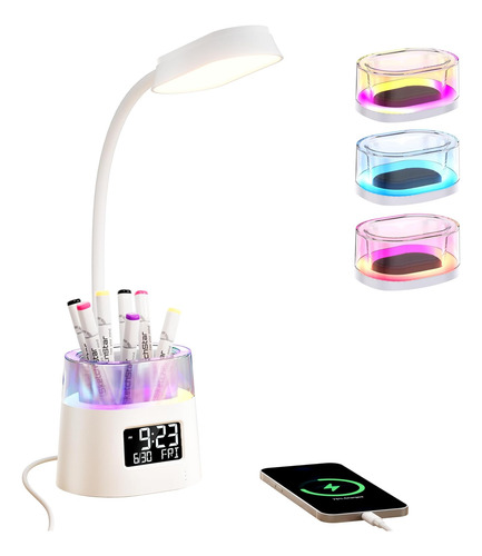 Led Desk Lamp With Usb Charger