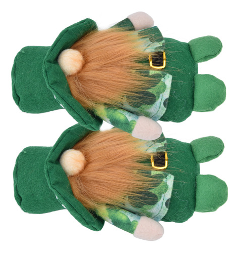 Muñeca Gnomes, 2 Unidades, Bonito Sombrero Verde Hecho A Man
