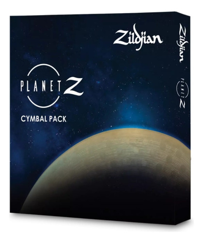 Set De Pratos Zildjian Planet Z Zp1418 14hh + 18cr + Nota F