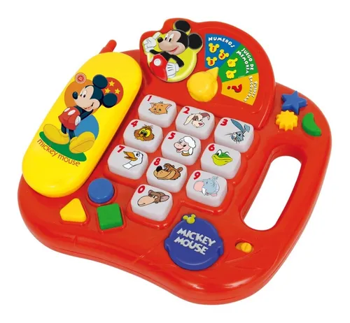 Telefono Didactico La Casa De Mickey Mouse Ditoys 1003