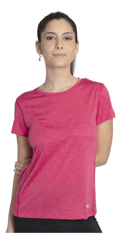 Remera Saucony Stopwatch Mujer Training Fucsia