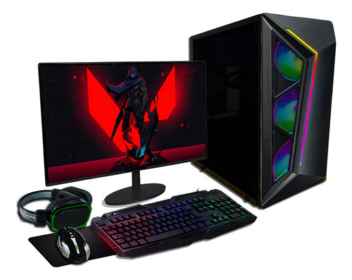 PC Gamer Completo Amd Ryzen 3 16 GB Gtx 1650 4 GB Ssd 240 GB