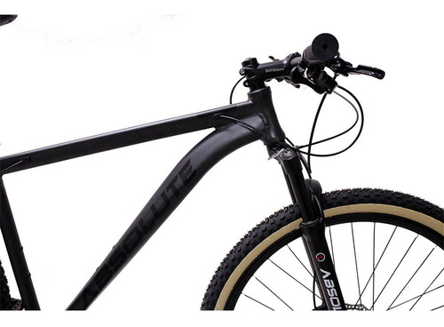 Bicicleta Aro 29 Bike Absolute Nero Iv 12 Marchas Susp Trava Cor Grafite/preto