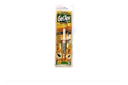 Cebo En Gel P/ Cucarachas Insecticida Jeringa 6 Gr Maxscotas