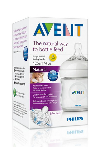 Biberón Avent Philips Natural 125 Ml