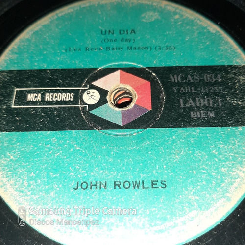 Simple John Rowles Mca Records C20