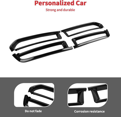 Insertos De Rejilla Linskip Compatibles Con Dodge Durango,