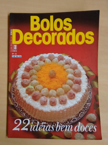 Revista Bolos Decorados 23 Sobremesa Doces Confeitaria 494x