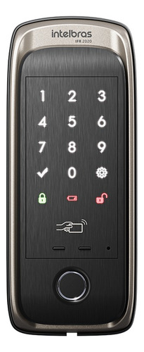 Fechadura Digital Intelbras Ifr 2020 De Sobrepor Touch Senha