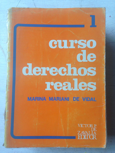 Curso De Derechos Reales (3 Tomos) Marina Mariani De Vidal