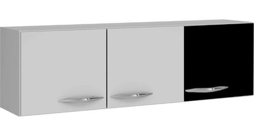 Aereos Cocina Mueble 3 Puertas Blanco/negro 613