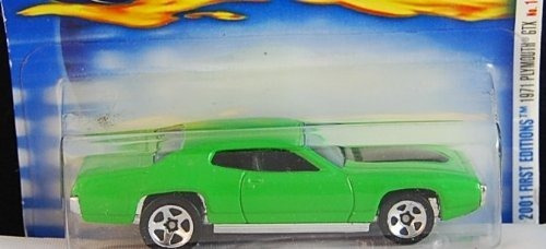 Hot Wheels 2001 Primeras Ediciones 1971 Green Plymouth Gtx N