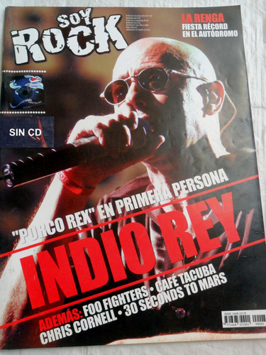 Soy Rock 43 Indio Solari Posters Calamaro Axl Rose The Doors