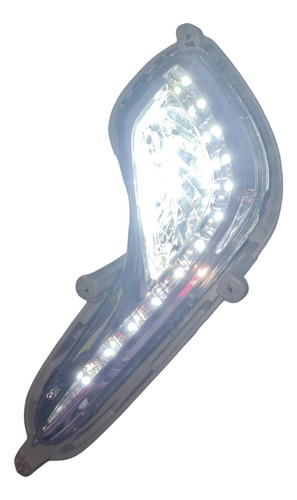 Neblinero Izquierdo Hyundai  Accent Rb Con Led 2012-2020 Alt