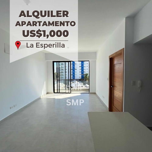 Alquiler Apartamento La Esperilla 1h, 1.5b Y 1p Us$1,000