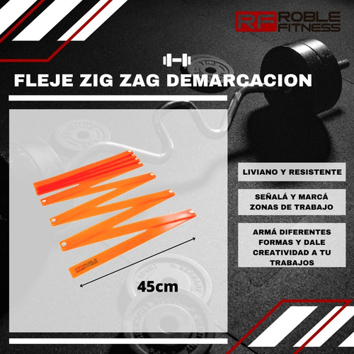 Imagen 3 de 7 de Ziz Zag 14 Coordinacion Fleje Rigido Entrenmaiento
