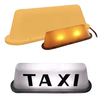 Comprar Cartel Taxi Cartel Remis Luz Base Imantada Luminoso 12v Iael Color Amarillo