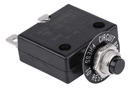 Disyuntor Manual 18a Interruptor Térmico Protector De Sobrec