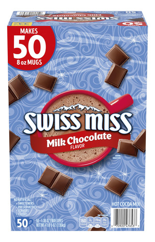 Swiss Miss Paquetes De Mezcla De Cacao Caliente De Chocolate