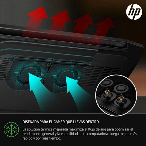 Imagen 8 de 8 de Notebook Hp Gamer 16-a0061la I5 10300h 8gb 512gb 1650 Win 10