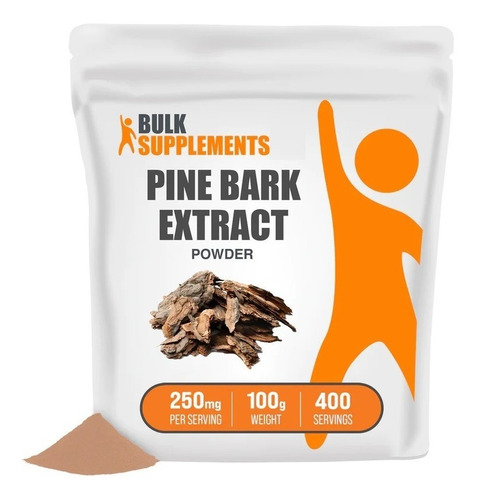 Bulk Supplements | Extracto Corteza Pino | 100g | 400 Porci