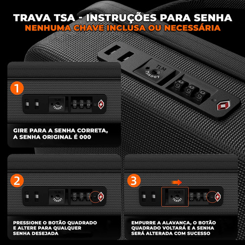 Mochila Rígida Para Starlink Mini Com Porta Usb-c Bolsa Transporte Viagem À Prova Dágua Para Antena Cabos Fonte Cadeado Tsa Técnico Instalação Campo Conectividade Satélite Athenix
