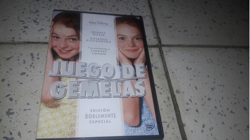 Juego De Gemelas Con Lindsay Lohan En Dvd En Español Latino
