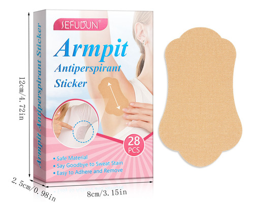 Almohadilla Absorbente De Sudor Para Axilas Y Transpiración