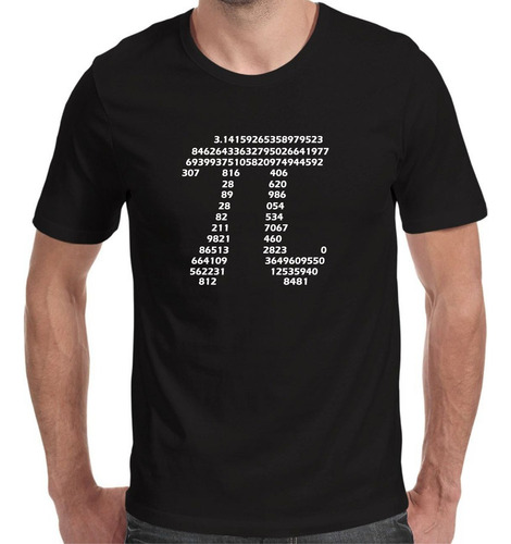 Playera Pi Símbolos Matemáticos 