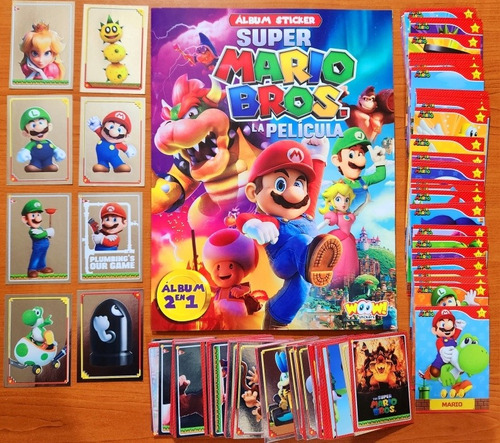 Album Super Mario Bros Completo A Pegar