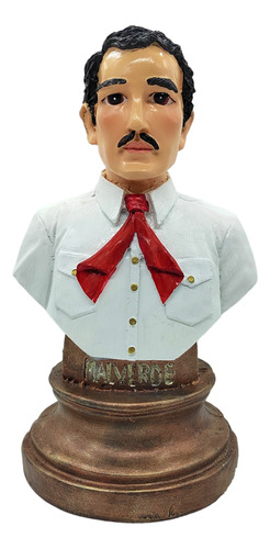 Jesús Malverde Busto 30cm