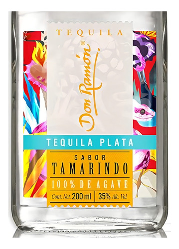 Pack De 2 Tequila Don Ramón Tamarindo 200 Ml