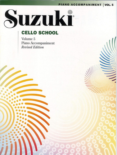 Libro: Suzuki Cello School, Vol 5: Piano Acc.