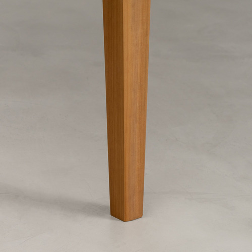 Mesa De Jantar 6 Lugares 1,60m Tampo Mdf E Vidro Pés Wt