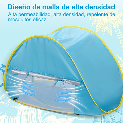Carpa Para Bebé Tienda Campaña Toldo Desplegable Portátil
