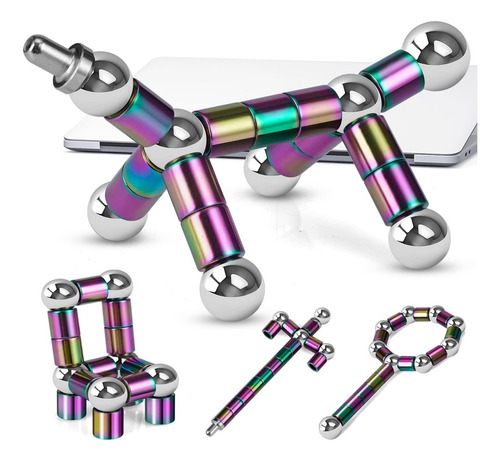 Boncty Bolígrafo Magnético Antiestrés, Juguete Descompresión Color Multicolor