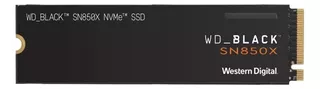 DISCO SSD M.2 WD BLACK PCIE GEN4 NVME 1TB SN850X 7300MBPS
