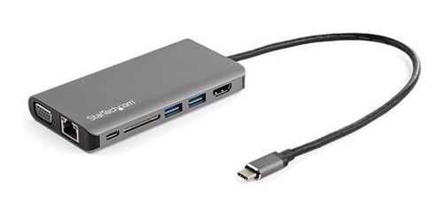 Adaptador 8 En 1 Usb C A Hdmi Vga Rj45 Usb Pd Audio Startech