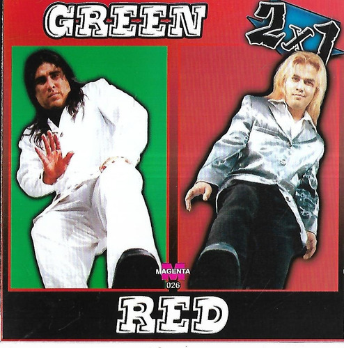 Grupo Green Y Grupo Red Album 2 X 1 Sello Magenta Cd Nuevo