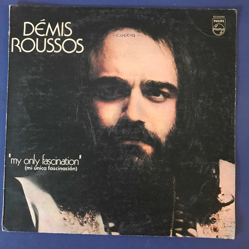 Disco Vinilo Lp Demis Roussos( My Only Fascination)