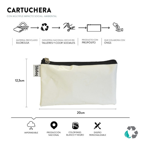 Combo Mochila Escolar Impermeable + Cartuchera + Cuaderno