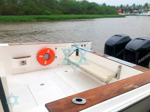 Lancha Carbrasmar 35 Ub Barco Iate N Ferretti Schaefer Nhd