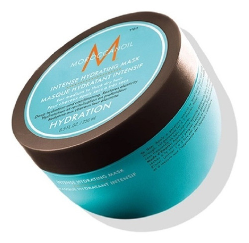 Mascara Hydration Hidratação Tampa Marrom Moroccanoil 250ml