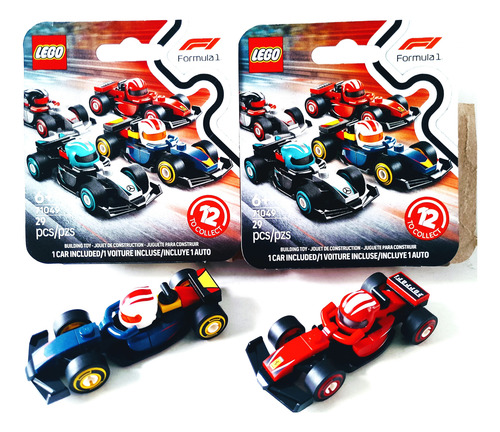 Lego 71049 Mini Auto Formula 1 Red Bull & Ferrari Nuevos 1 Red Bull (Usado)