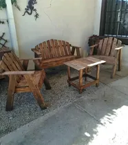 Comprar Juego Sillones Jardín Exterior Madera Eucalipto
