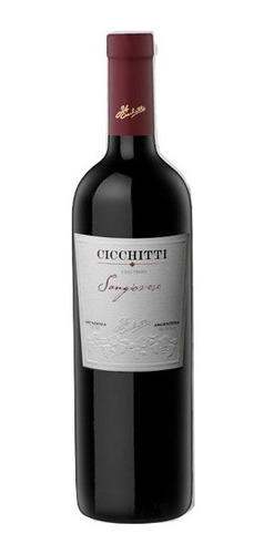 Vino Cicchitti Sangiovese 750ml. - Envíos