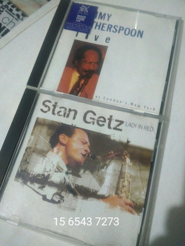 Cd´s Jimmy Witherspoon Y Stan Getz - Live At Condon's Y Lady