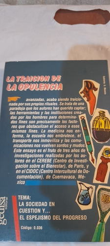 La Traición De La Opulencia De J P Dupuy - J Robert (usado) (Usado)