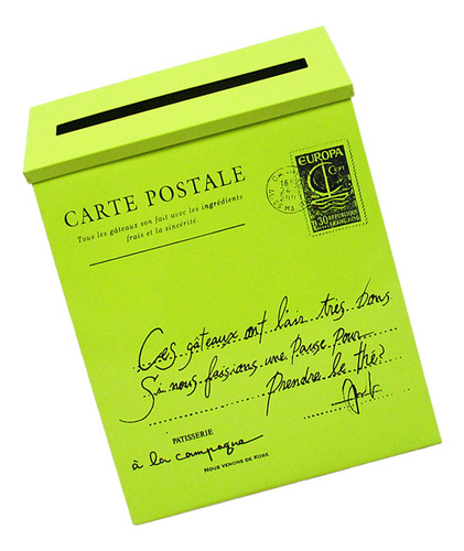 Caixa De Suporte De Jornal Para Pendurar Na Parede, Verde